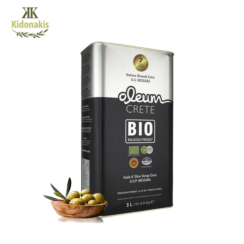 3 Liter Olivenöl (Bio) (€ 18,30/1 Liter)